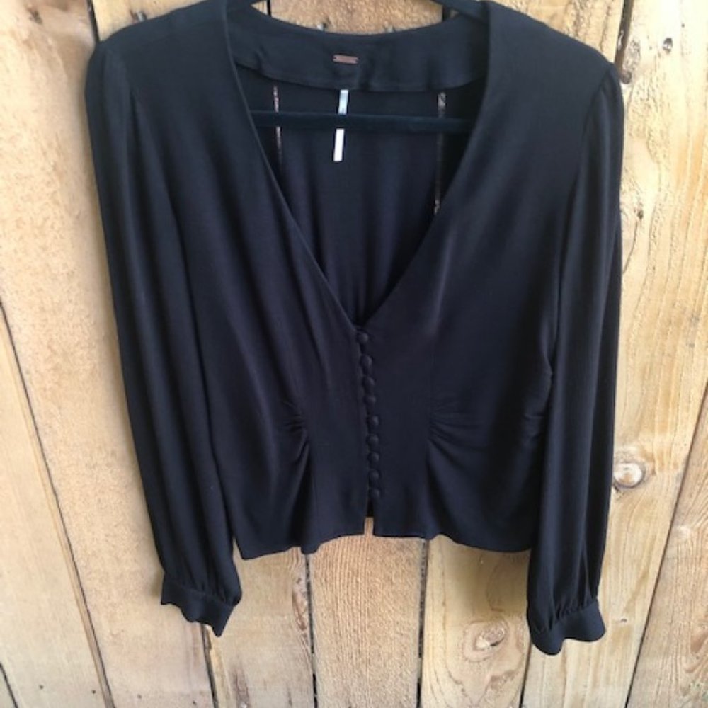 Free People Maise V-Neck Top